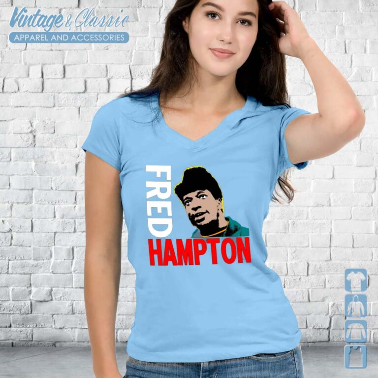 You People Akbar Fred Hampton Was Murdered Vneck You People Akbar Fred Hampton Was Murdered Vneck