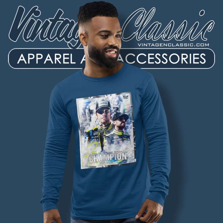 Young Ryan 2023 Cup Series Nascar Champion Long Sleeve Tee Young Ryan 2023 Cup Series Nascar Champion Long Sleeve Tee