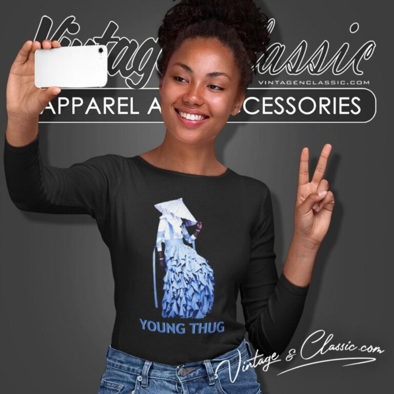 Young Thug Album Jeffery Cover Long Sleeve Tee Young Thug Album Jeffery Cover Long Sleeve Tee