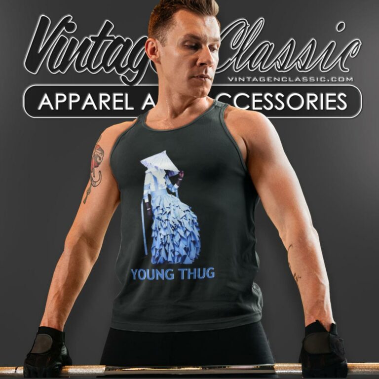 Young Thug Album Jeffery Cover Tank Top Racerback Young Thug Album Jeffery Cover Tank Top Racerback