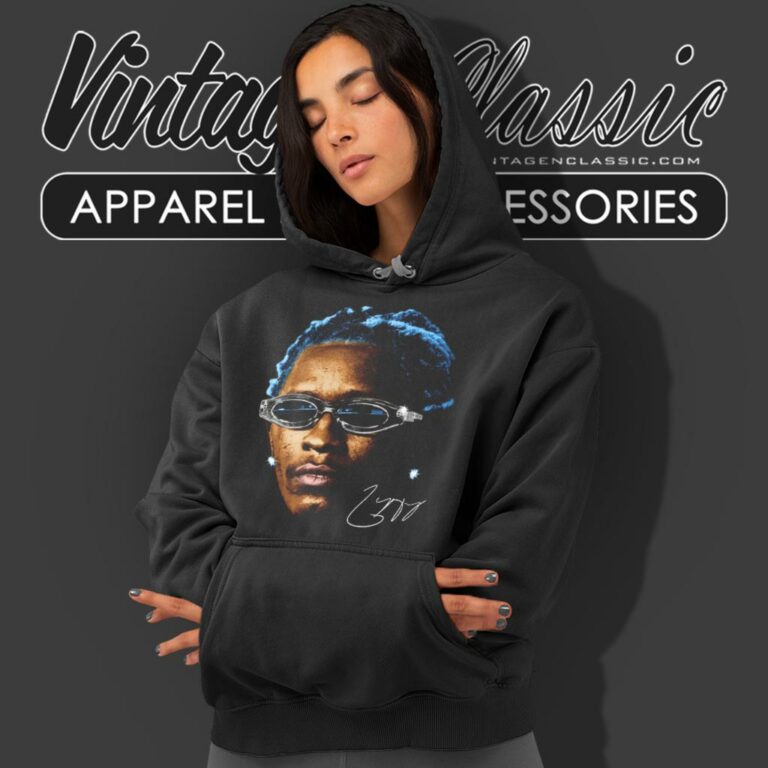 Young Thug Blue Hair Graphic Shirt Hoodie Young Thug Blue Hair Graphic Shirt Hoodie