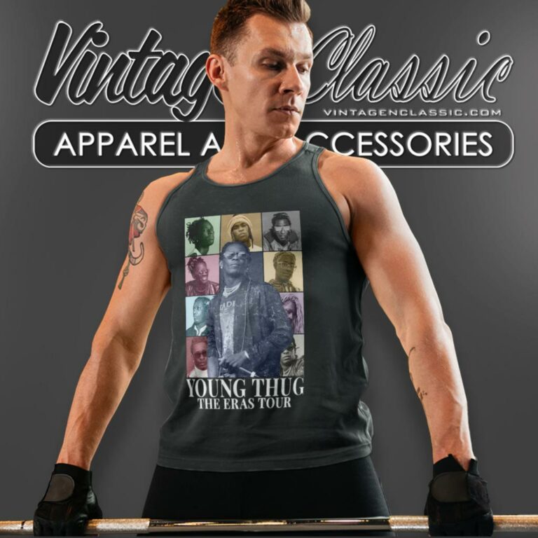 Young Thug Eras Tour Tank Top Racerback Young Thug Eras Tour Tank Top Racerback