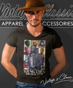 Young Thug Eras Tour V Neck TShirt