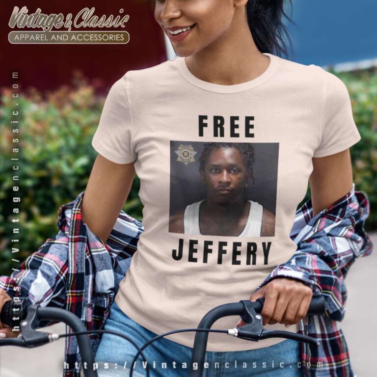 Young Thug Free Jeffery Women TShirt Young Thug Free Jeffery Women TShirt