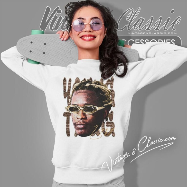 Young Thug Matching Jordan 4 Cacao Sweatshirt Young Thug Matching Jordan 4 Cacao Sweatshirt