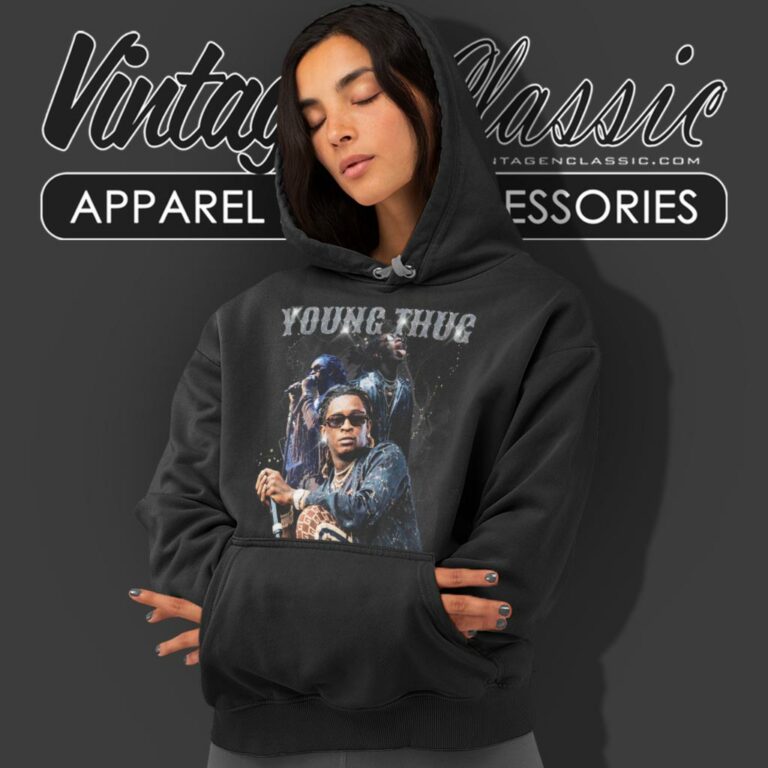 Young Thug Mic Graphic Hoodie Young Thug Mic Graphic Hoodie