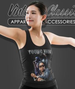 Young Thug Mic Graphic Tank Top Racerback