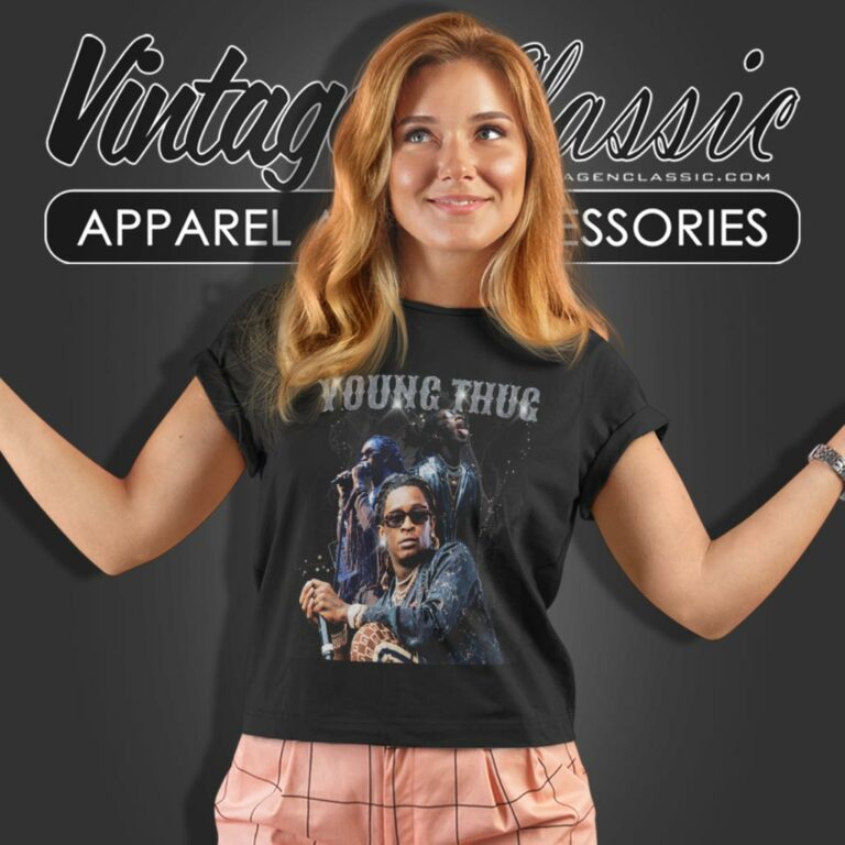 Young Thug Mic Graphic Women T Shirt Young Thug Mic Graphic Women T Shirt