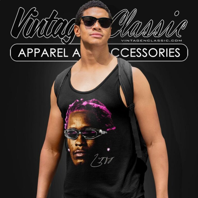 Young Thug Shirt Pink Hair Tank Top Racerback Young Thug Shirt Pink Hair Tank Top Racerback