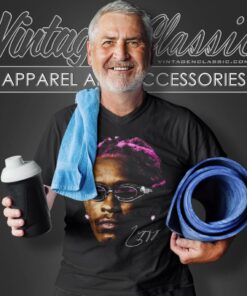 Young Thug Shirt Pink Hair V Neck TShirt