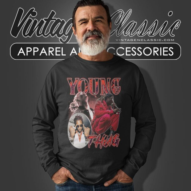 Young Thug Thugger Long Sleeve Tee Young Thug Thugger Long Sleeve Tee