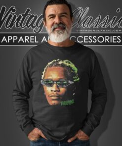 Young Thug Thugger Slatt Long Sleeve Tee