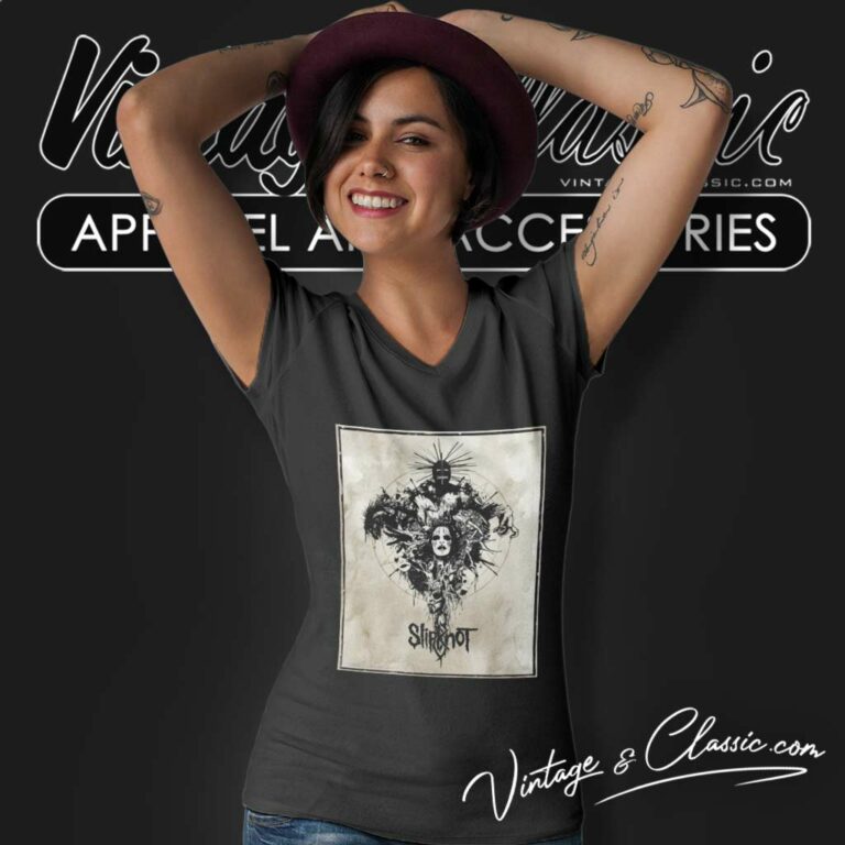 Younter Slipknot Classic V Neck TShirt Younter Slipknot Classic V Neck TShirt