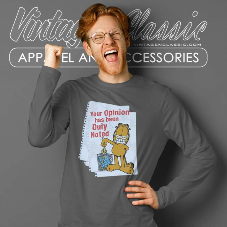 Your Opinion Garfield Long Sleeve Tee Your Opinion Garfield Long Sleeve Tee