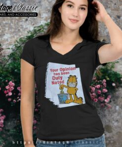 Your Opinion Garfield V Neck TShirt
