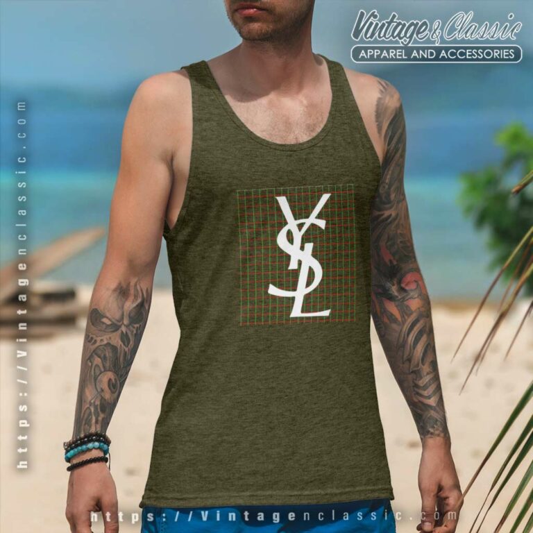 Ysl Yves Saint Laurent Tank Top Racerback 1 Ysl Yves Saint Laurent Tank Top Racerback 1