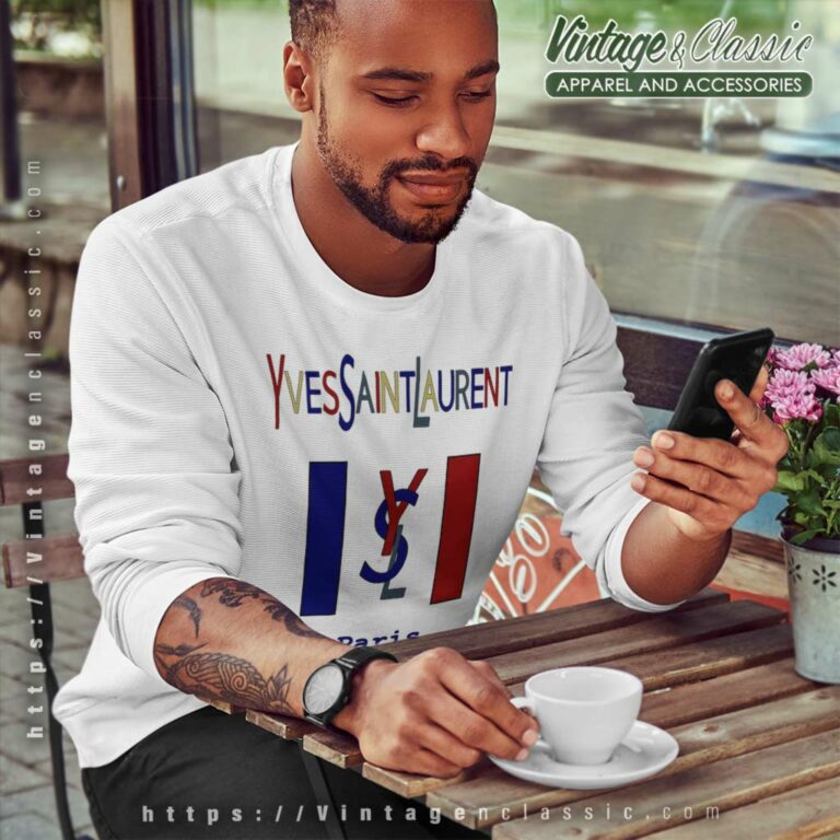 Yves Saint Laurent Biglogo Spellout Sweatshirt 1 Yves Saint Laurent Biglogo Spellout Sweatshirt 1