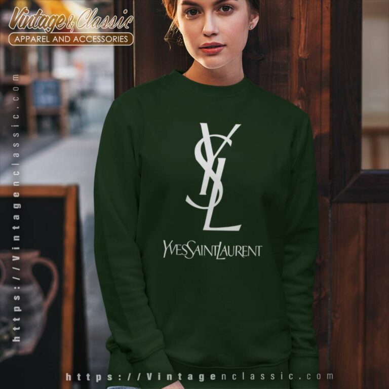 Yves Saint Laurent Logo Ysl Sweatshirt 1 Yves Saint Laurent Logo Ysl Sweatshirt 1