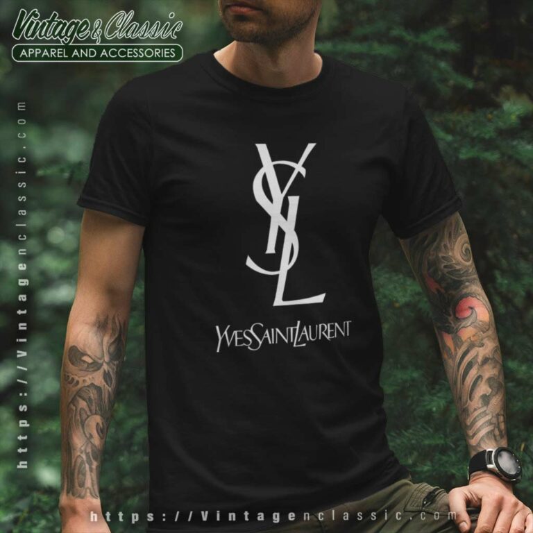 Yves Saint Laurent Logo Ysl T Shirt 1 Yves Saint Laurent Logo Ysl T Shirt 1