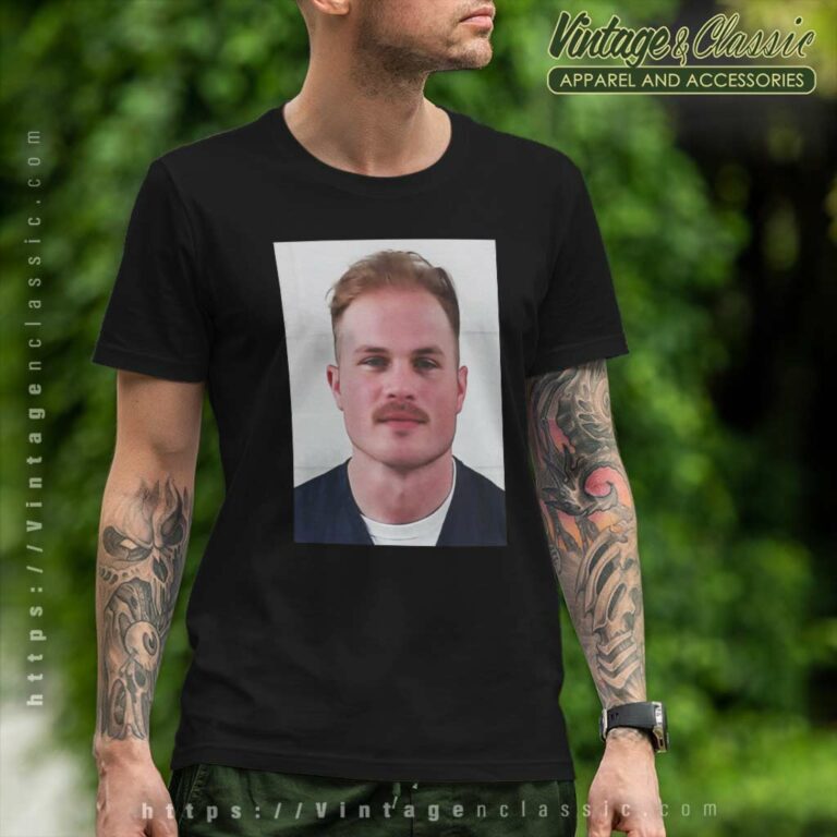 Zach Bryan Mugshot Shirt Bryan Country Music T Shirt Zach Bryan Mugshot Shirt Bryan Country Music T Shirt
