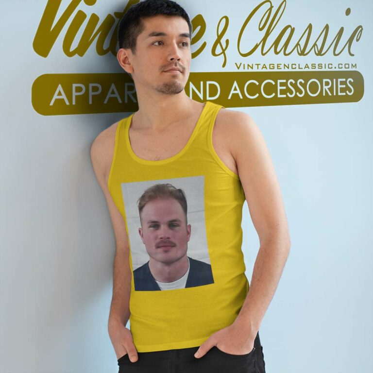 Zach Bryan Mugshot Shirt Bryan Country Music Tank Top Racerback Zach Bryan Mugshot Shirt Bryan Country Music Tank Top Racerback