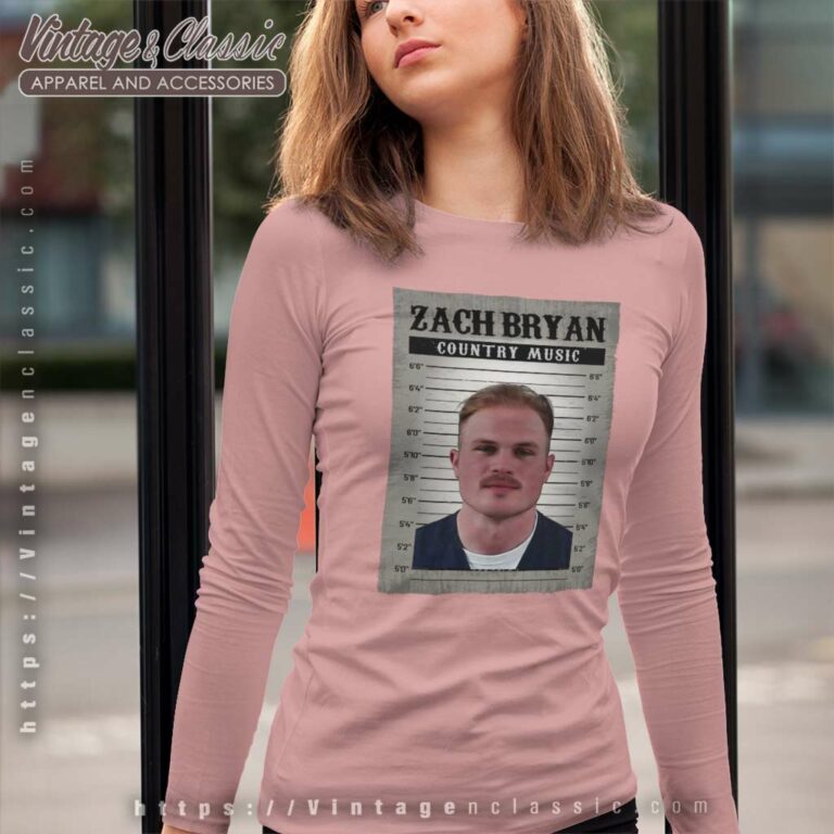 Zach Bryan Mugshot Shirt Zach Bryan Arrested In Oklahoma Long Sleeve Tee Zach Bryan Mugshot Shirt Zach Bryan Arrested In Oklahoma Long Sleeve Tee