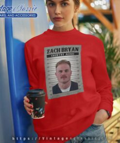 Zach Bryan Mugshot Shirt Zach Bryan Arrested In Oklahoma Sweatshirt