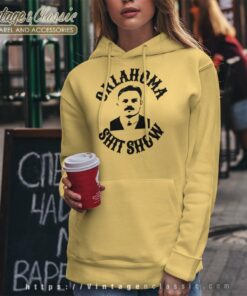 Zach Bryan Oklahoma Shit Show Mug Shot Hoodie