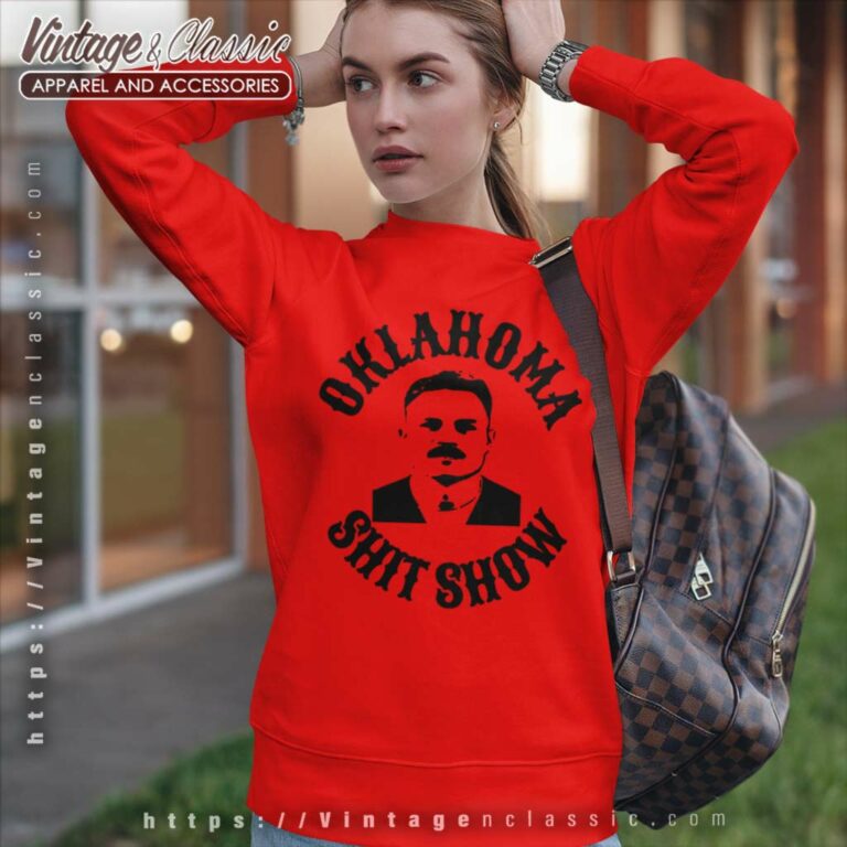 Zach Bryan Oklahoma Shit Show Mug Shot Sweatshirt Zach Bryan Oklahoma Shit Show Mug Shot Sweatshirt