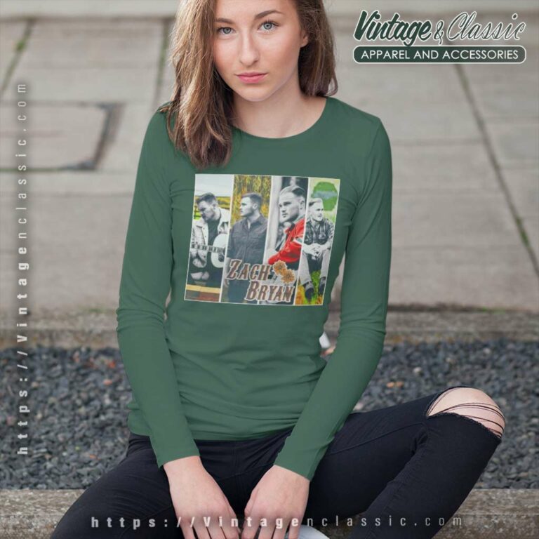 Zach Bryan Pic Shirt Country Music Fan Gift Shirt Long Sleeve Tee Zach Bryan Pic Shirt Country Music Fan Gift Shirt Long Sleeve Tee