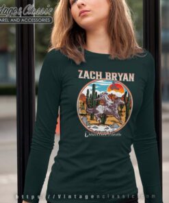 Zach Bryan Shirt Country Music Desert Cowboy Boho Style Long Sleeve Tee