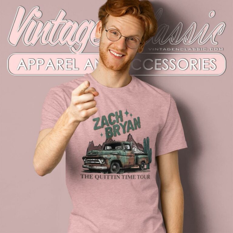 Zach Bryan Shirt The Quittin Time Tour 2024 T Shirt Zach Bryan Shirt The Quittin Time Tour 2024 T Shirt