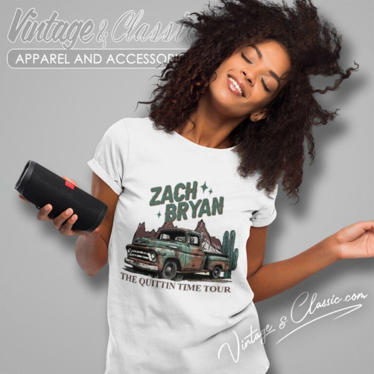 Zach Bryan Shirt The Quittin Time Tour 2024 Women T Shirt Zach Bryan Shirt The Quittin Time Tour 2024 Women T Shirt