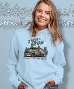 Zach Bryan Shirt The Quittin Time Tour 2024 Zach Bryan Shirt The Quittin Time Tour 2024 Hoodie