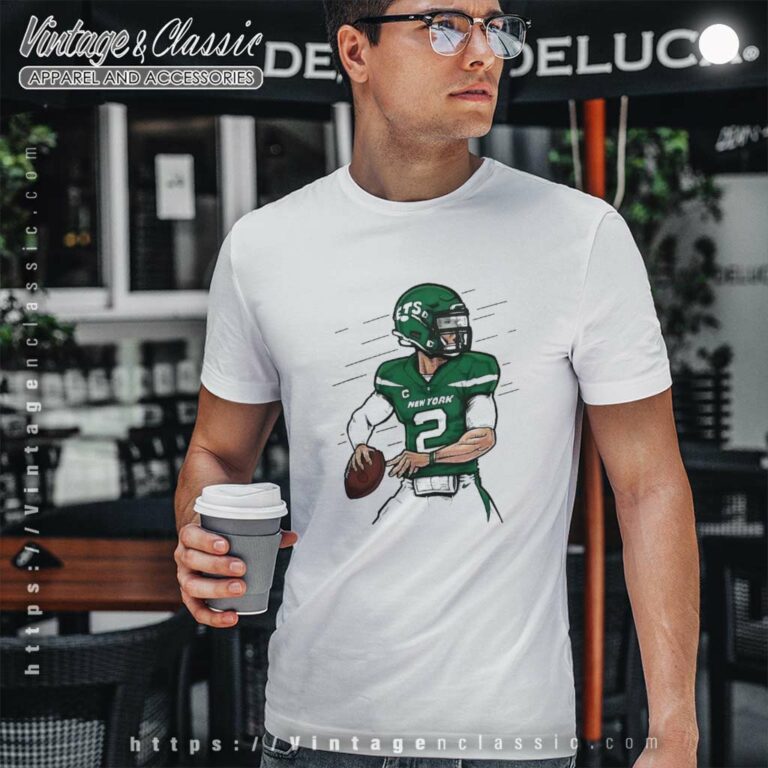 Zach Wilson New York Jets T Shirt Zach Wilson New York Jets T Shirt