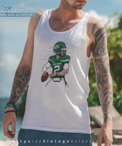 Zach Wilson New York Jets Tank Top Racerback