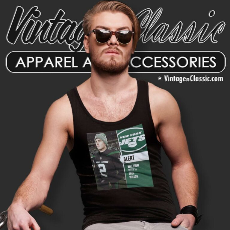 Zack Wilson Will Start Week 14 Tank Top Racerback Zack Wilson Will Start Week 14 Tank Top Racerback