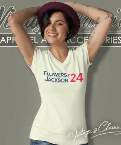 Zay Flowers Lamar Jackson 2024 V Neck TShirt