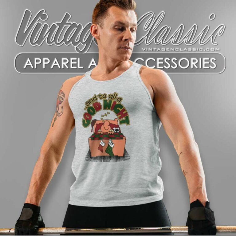 Ziggy Comic Christmas And To All A Cood Night Tank Top Racerback Ziggy Comic Christmas And To All A Cood Night Tank Top Racerback