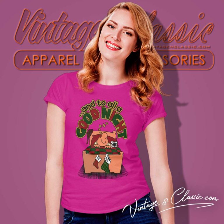 Ziggy Comic Christmas And To All A Cood Night Women TShirt Ziggy Comic Christmas And To All A Cood Night Women TShirt