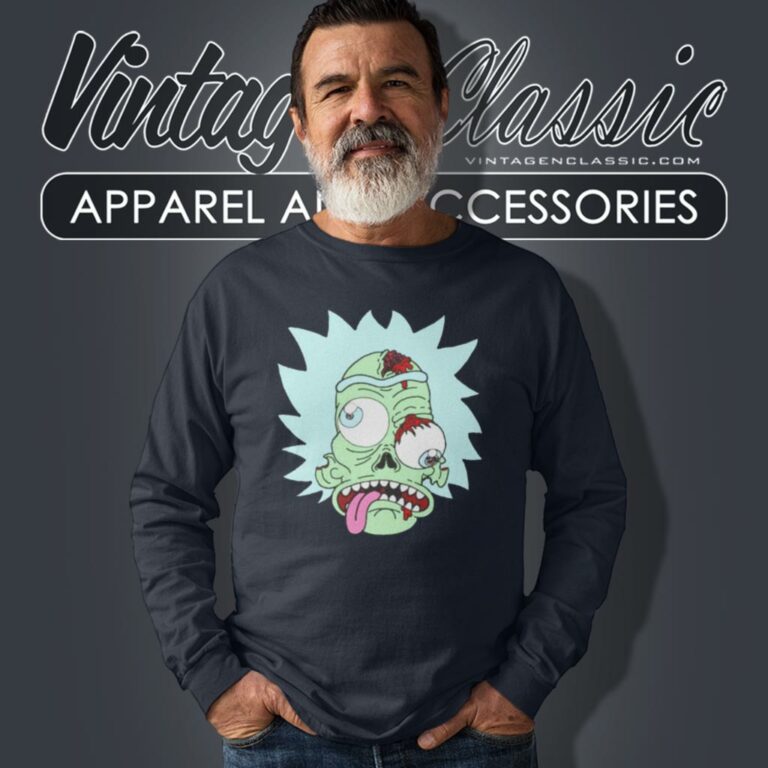 Zombie Dimension Rick Sanchez Long Sleeve Tee Zombie Dimension Rick Sanchez Long Sleeve Tee