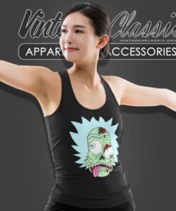 Zombie Dimension Rick Sanchez Tank Top Racerback