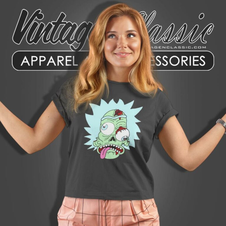 Zombie Dimension Rick Sanchez Women T Shirt Zombie Dimension Rick Sanchez Women T Shirt