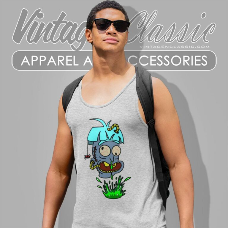Zombie Dumb Rick Tank Top Racerback Zombie Dumb Rick Tank Top Racerback