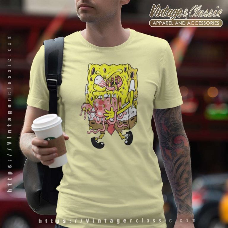 Zombie Spongebob Scary T Shirt Zombie Spongebob Scary T Shirt