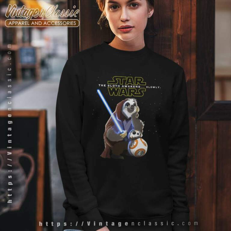 Zootopia Star Wars The Sloth Awakens Slowly Sweatshirt Zootopia Star Wars The Sloth Awakens Slowly Sweatshirt