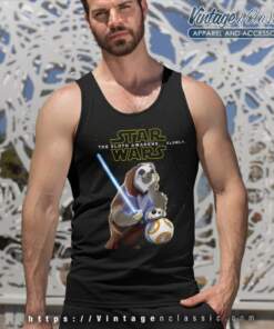 Zootopia Star Wars The Sloth Awakens Slowly Tank Top Racerback