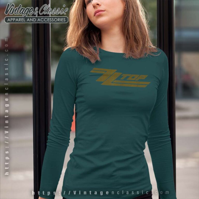 Zz Top Classic Logo Long Sleeve Tee Zz Top Classic Logo Long Sleeve Tee