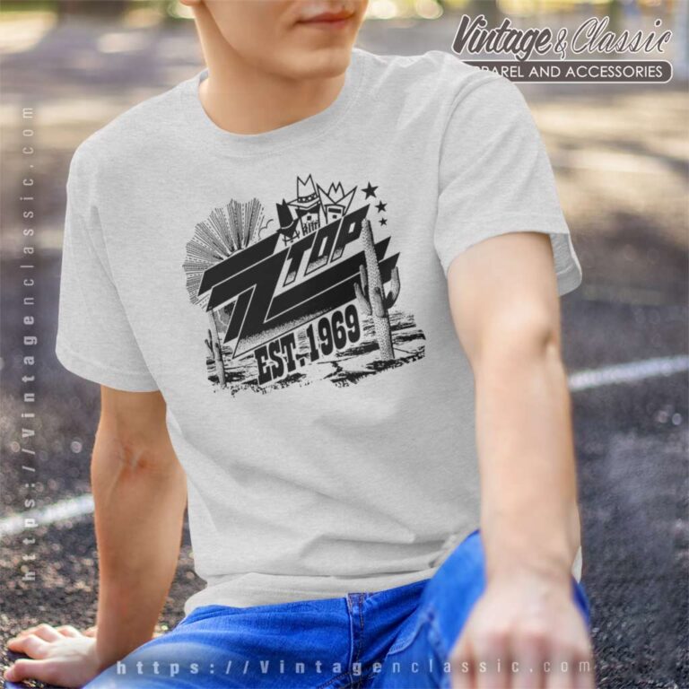 Zz Top Est 1969 Tour T Shirt Zz Top Est 1969 Tour T Shirt