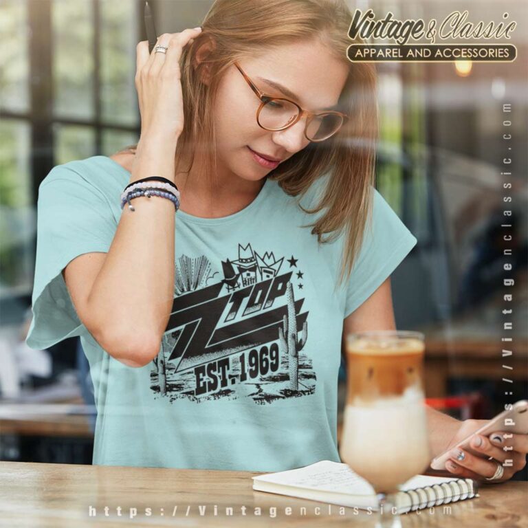 Zz Top Est 1969 Tour Women TShirt Zz Top Est 1969 Tour Women TShirt